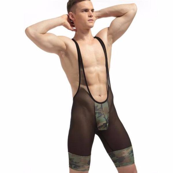 Mesh Camo Singlet | dmunderwear