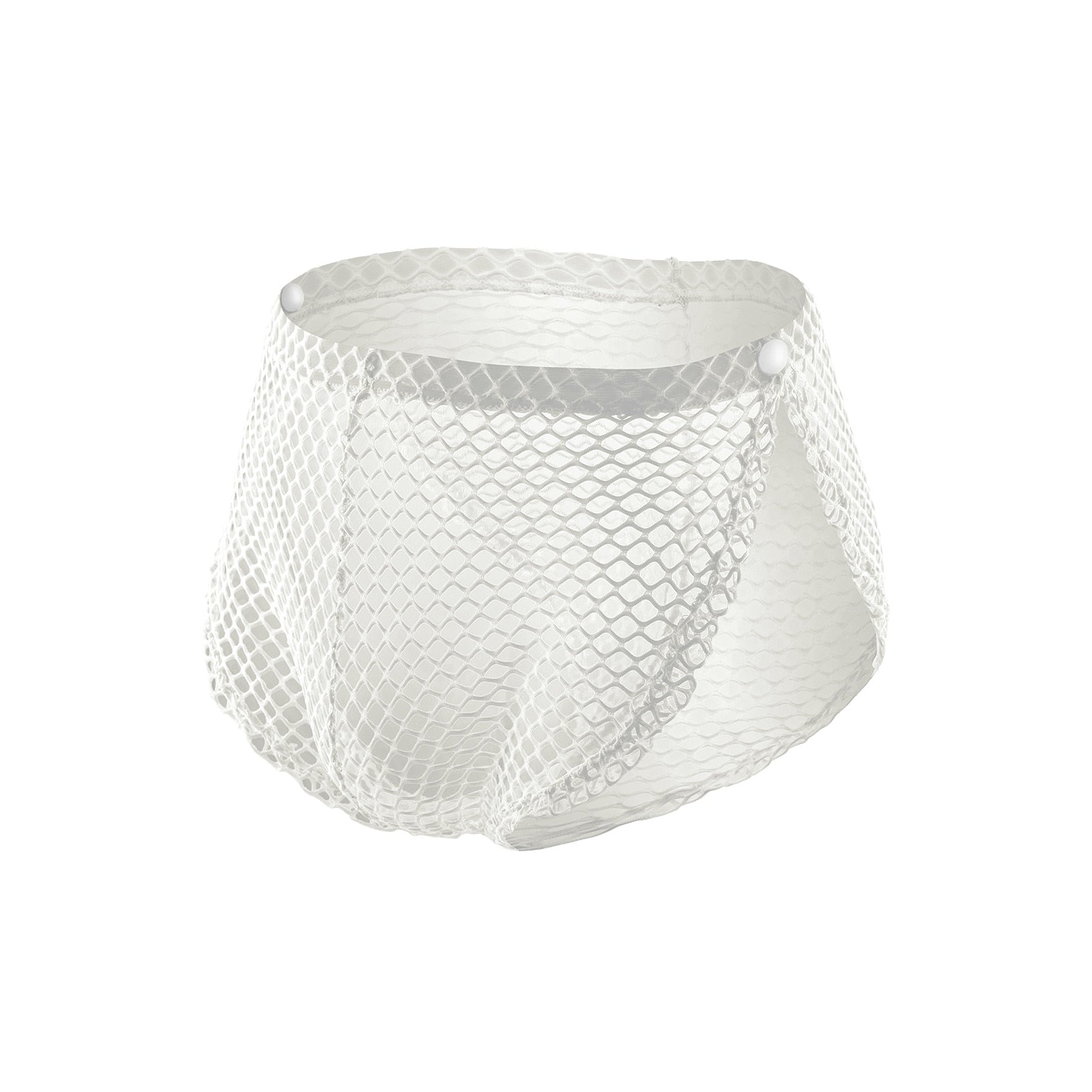 Mesh Clipper Fishnet Briefs | dmunderwear detail image 3