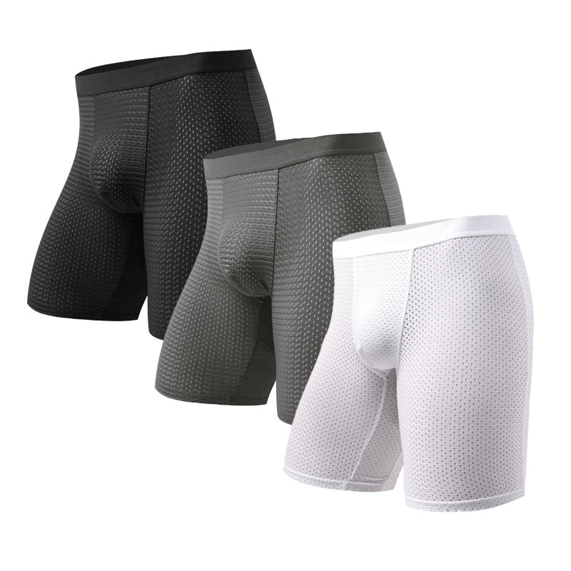 ORVLS Mesh Compression Shorts 3-Pack | dmunderwear detail image 3