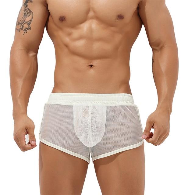 Mesh Hideaway Running Shorts | dmunderwear detail image 4