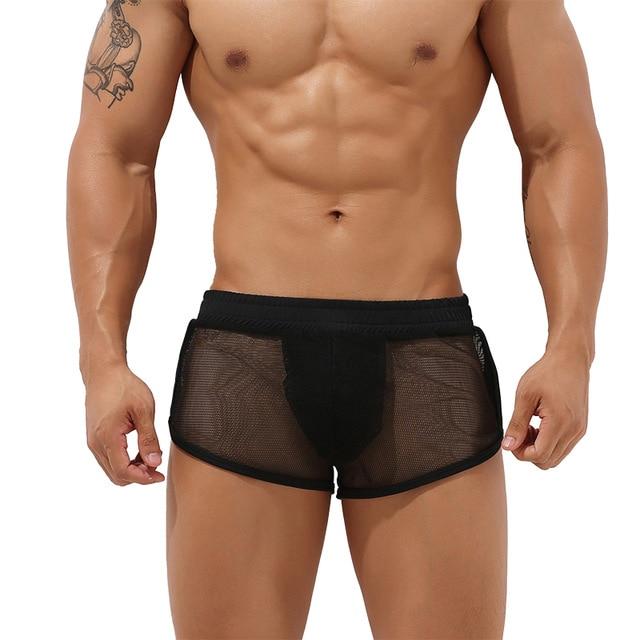 ORVLS Mesh Hideaway Running Shorts | dmunderwear detail image 6