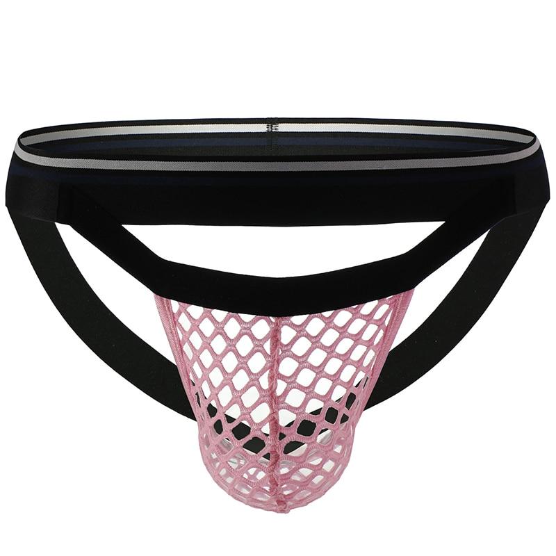 Mesh Hollowfront Net Jockstrap | dmunderwear detail image 2