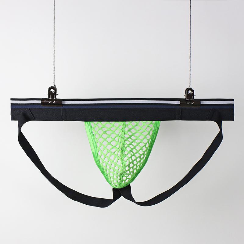 Mesh Hollowfront Net Jockstrap | dmunderwear detail image 6