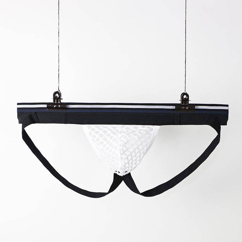 ORVLS Mesh Hollowfront Net Jockstrap | dmunderwear detail image 10