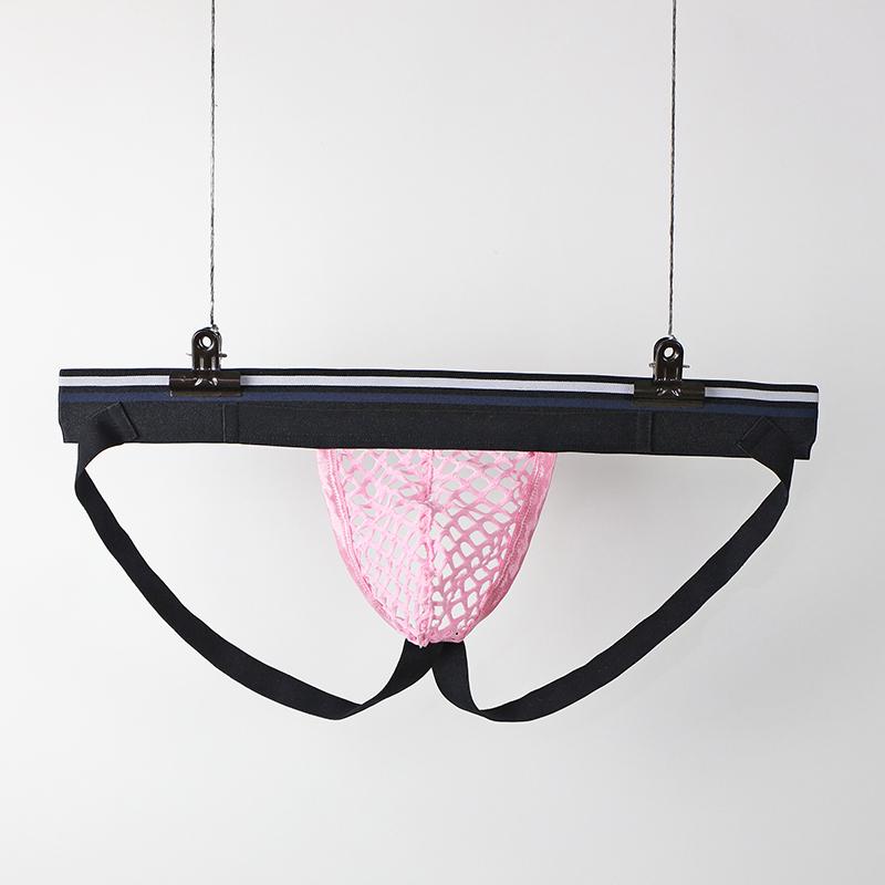 ORVLS Mesh Hollowfront Net Jockstrap | dmunderwear detail image 4