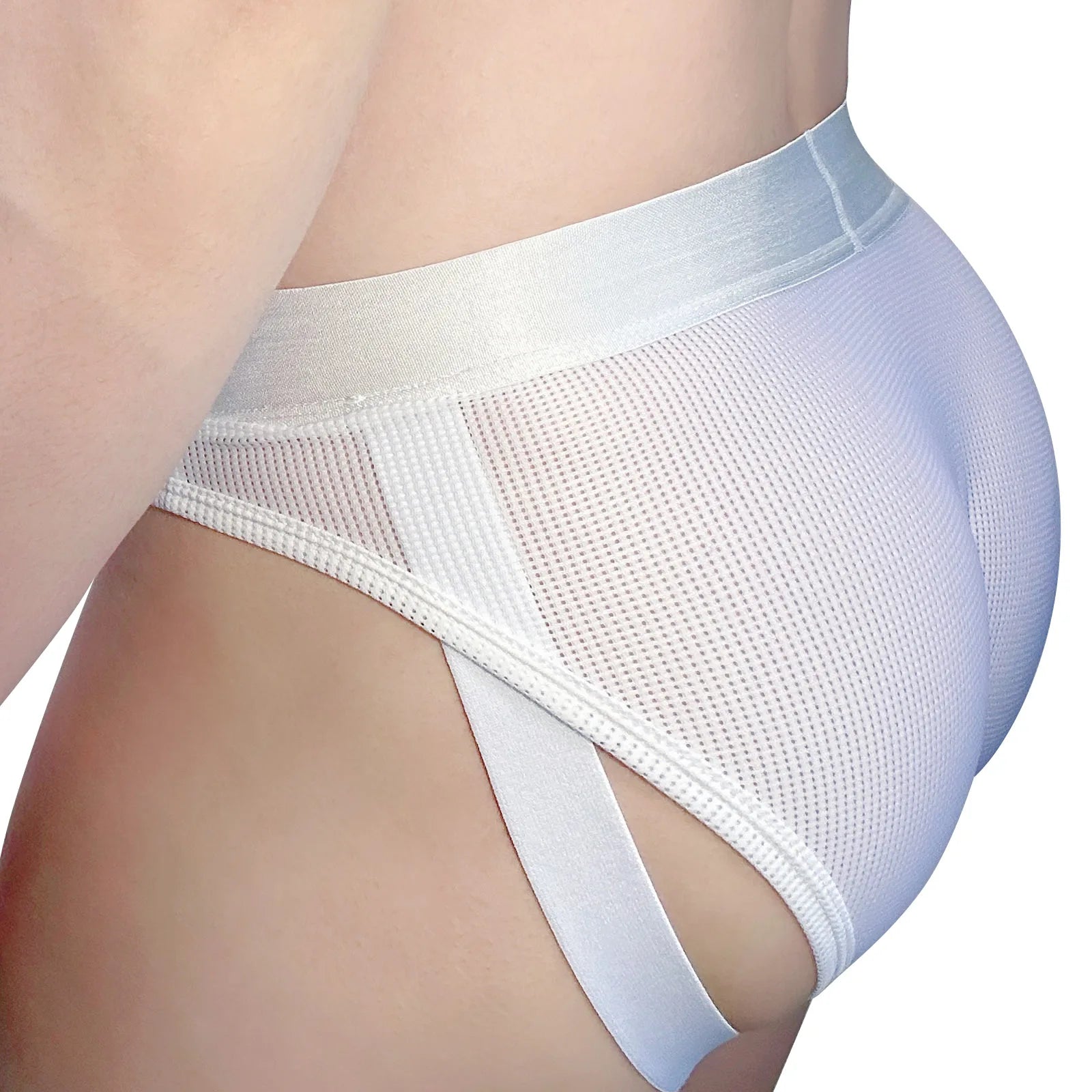 Mesh Hybrid Jockstrap Briefs | dmunderwear