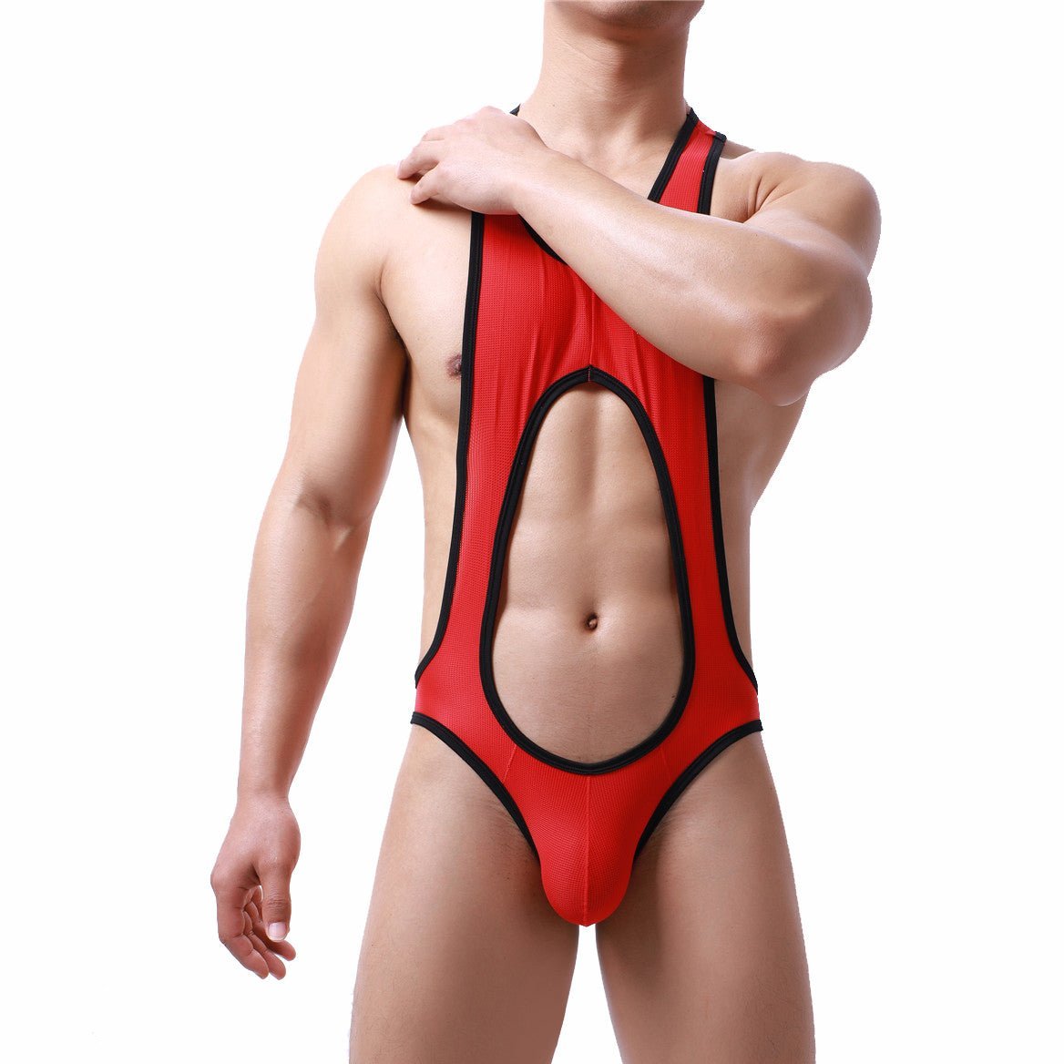 ORVLS Mesh Jockstrap Singlet | dmunderwear detail image 4