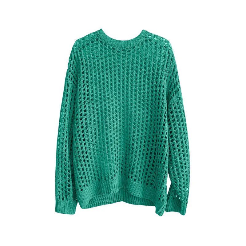 Mesh Knit Sweater | dmunderwear detail image 13