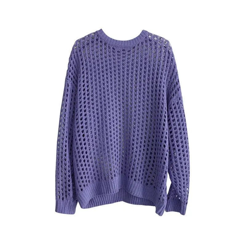 Mesh Knit Sweater | dmunderwear detail image 14