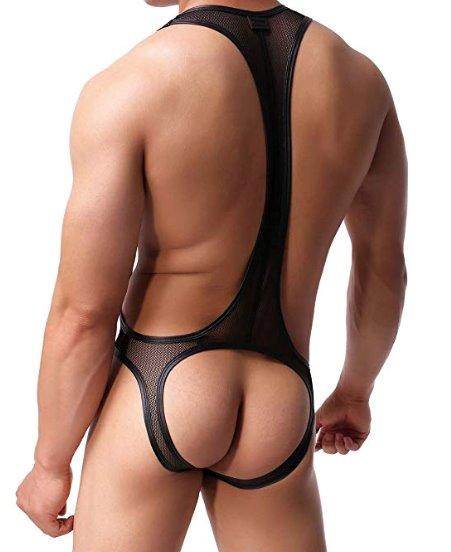 Mesh Low Cut Jockstrap Singlet | dmunderwear detail image 2