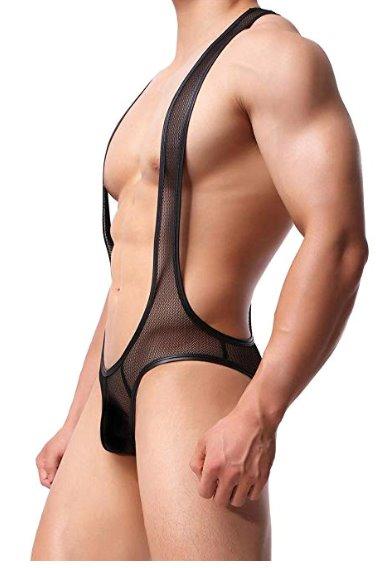 Mesh Low Cut Jockstrap Singlet | dmunderwear detail image 3