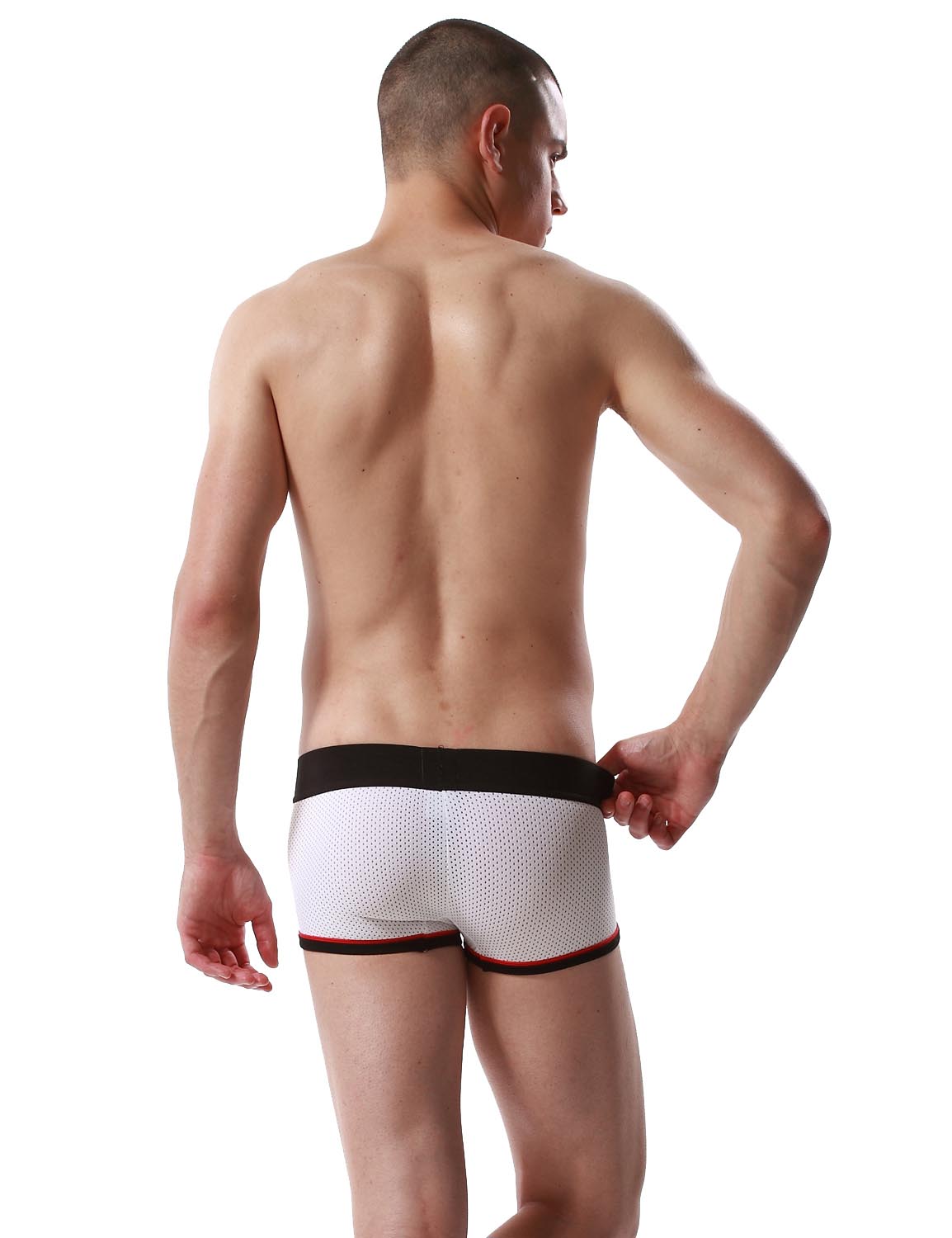 Mesh Low Rise Boxer Brief 50212 | dmunderwear detail image 2