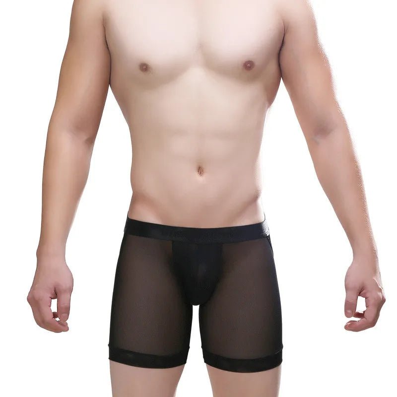 Mesh Mischief Jockstrap Boxer Briefs | dmunderwear detail image 3