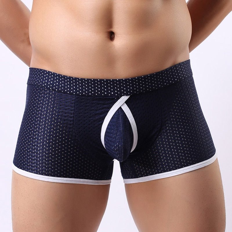 Mesh Ringaround Boxer Briefs | dmunderwear