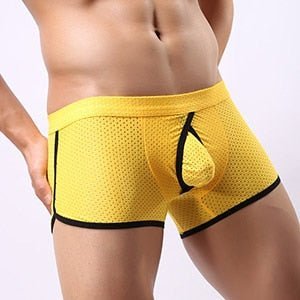 Mesh Ringaround Boxer Briefs | dmunderwear detail image 3