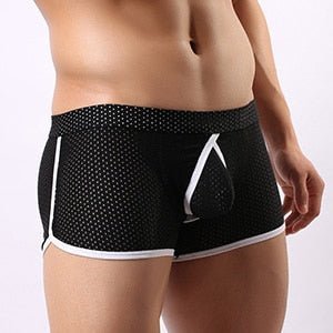 Mesh Ringaround Boxer Briefs | dmunderwear detail image 8