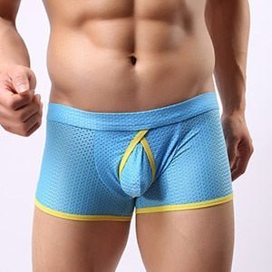 ORVLS Mesh Ringaround Boxer Briefs | dmunderwear detail image 4