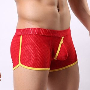ORVLS Mesh Ringaround Boxer Briefs | dmunderwear detail image 7