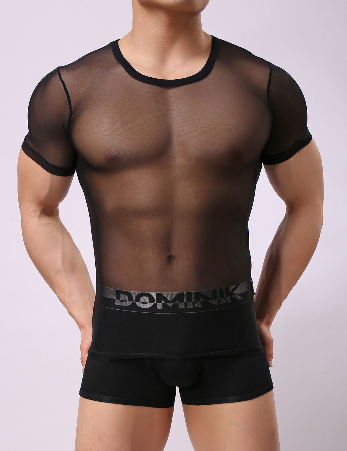 Mesh Short Sleeve T-Shirt 8327 | dmunderwear