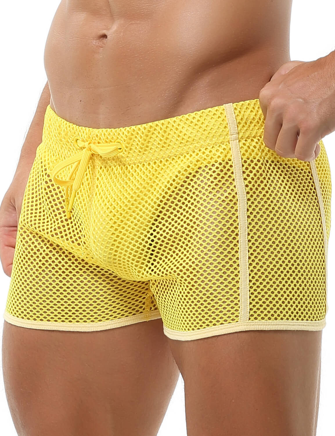 Sexy Mesh Shorts 220602 | dmunderwear detail image 14
