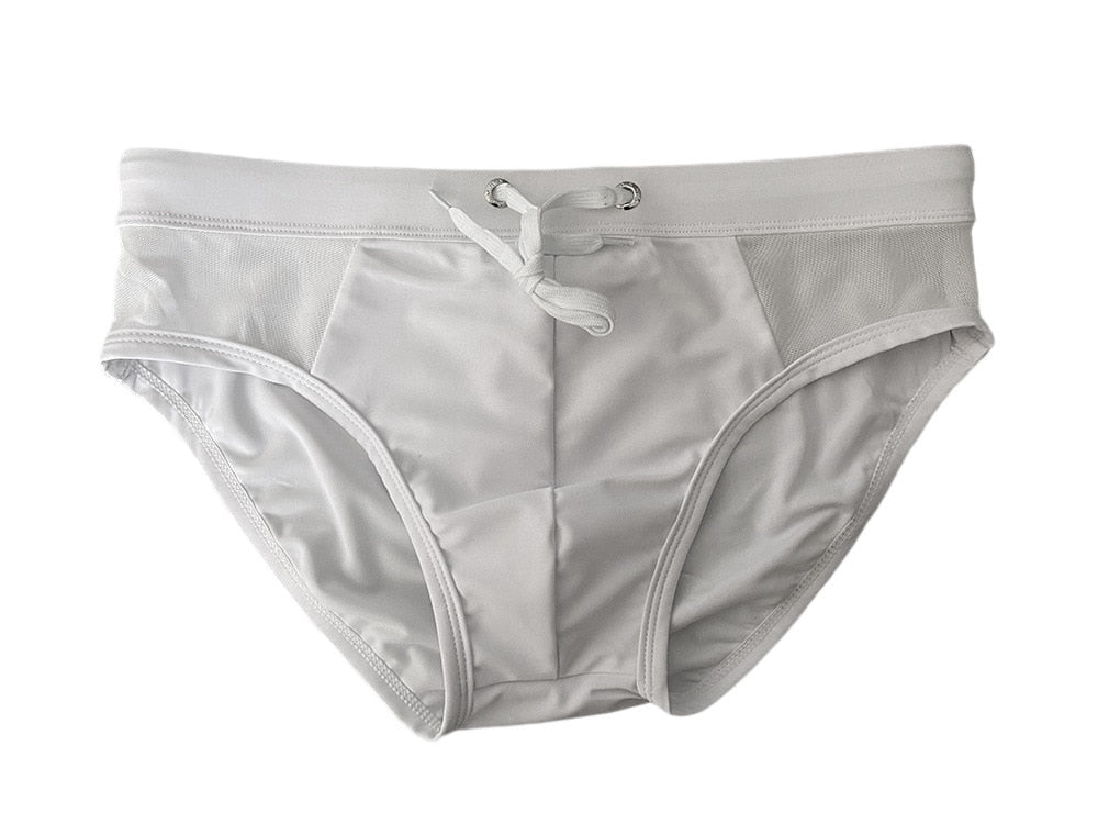 ORVLS Mesh Sideshow Swim Briefs | dmunderwear detail image 11