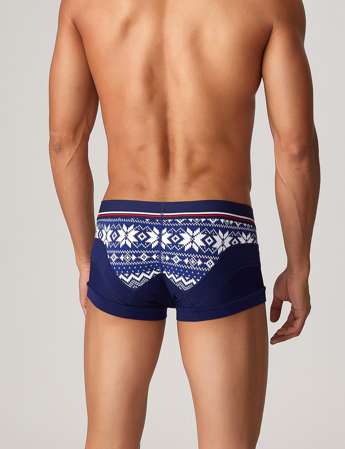 Mesh Stitching Boxer Brief 220206 | dmunderwear detail image 3