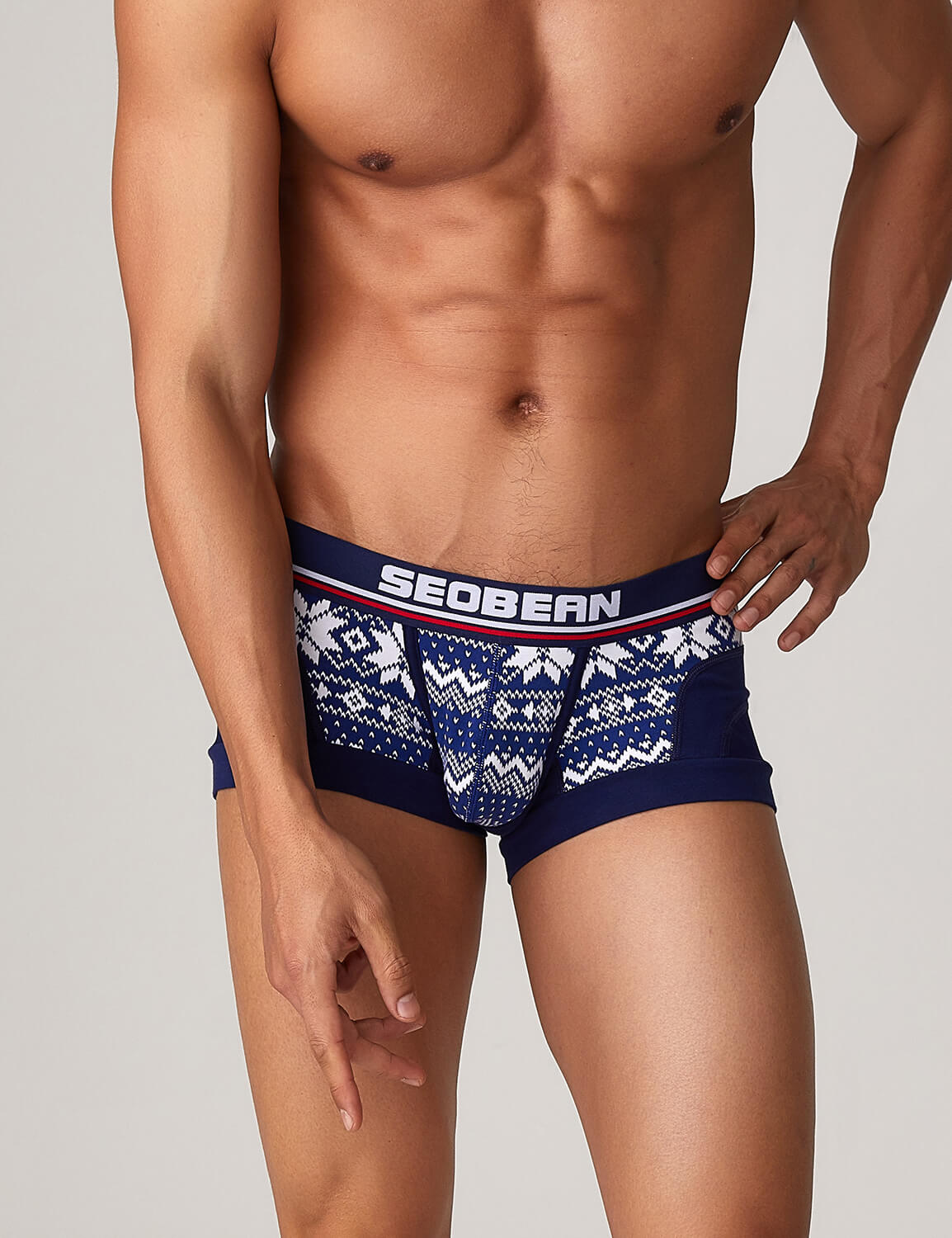 Mesh Stitching Boxer Brief 220206 | dmunderwear detail image 4