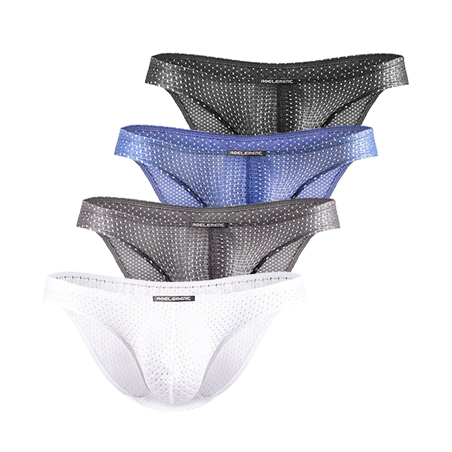 Mesh Temptation Skinny Briefs 4 Pack | dmunderwear