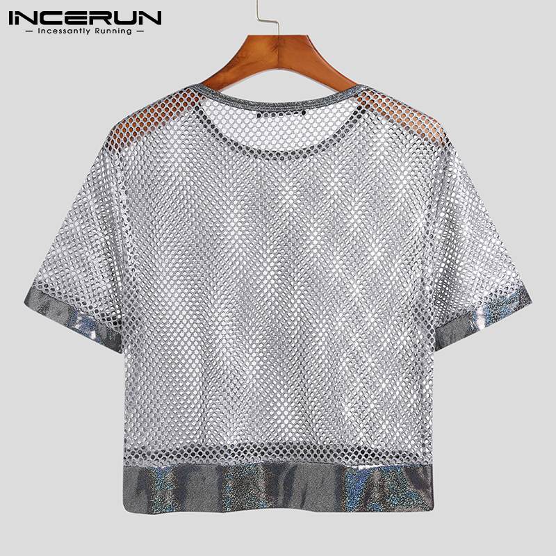 Metallic Crop Top T-shirt | dmunderwear detail image 3
