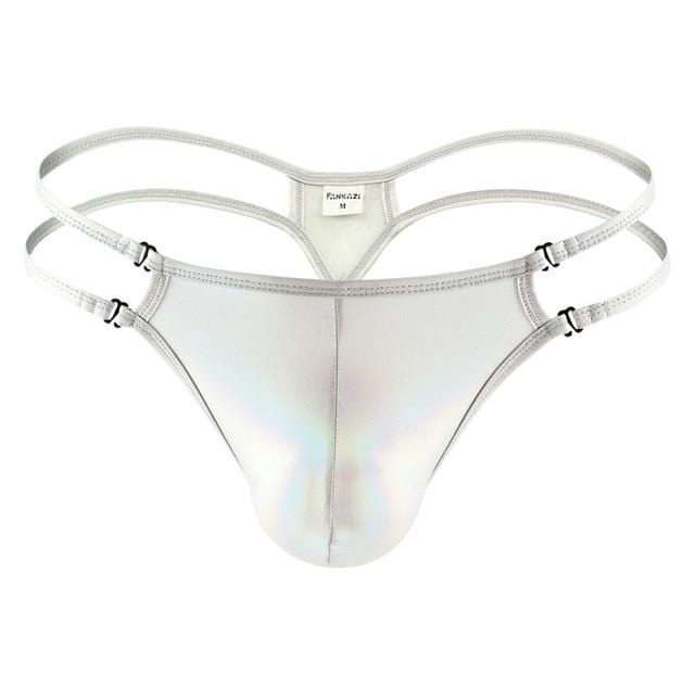 Metallic Double G-String | dmunderwear detail image 2