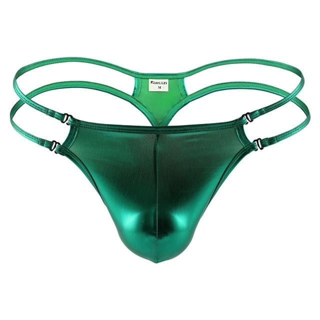 Metallic Double G-String | dmunderwear detail image 3