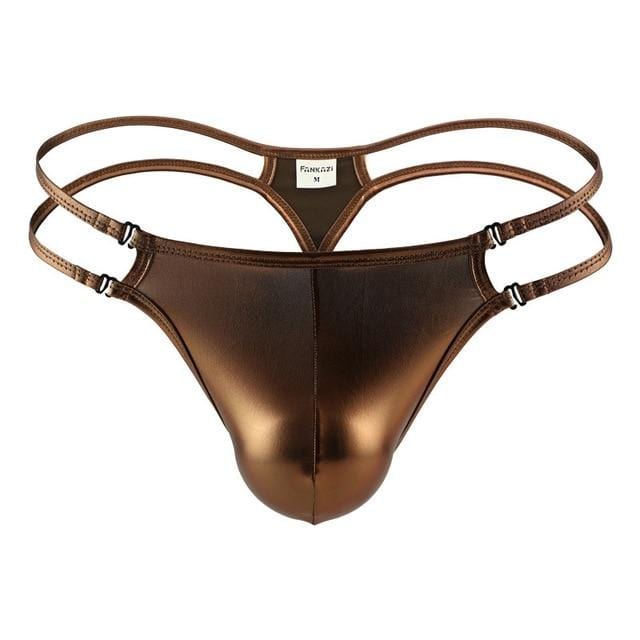 Metallic Double G-String | dmunderwear detail image 5