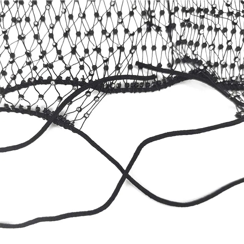 Metallic Glitter Fishnet Shorts | dmunderwear detail image 10