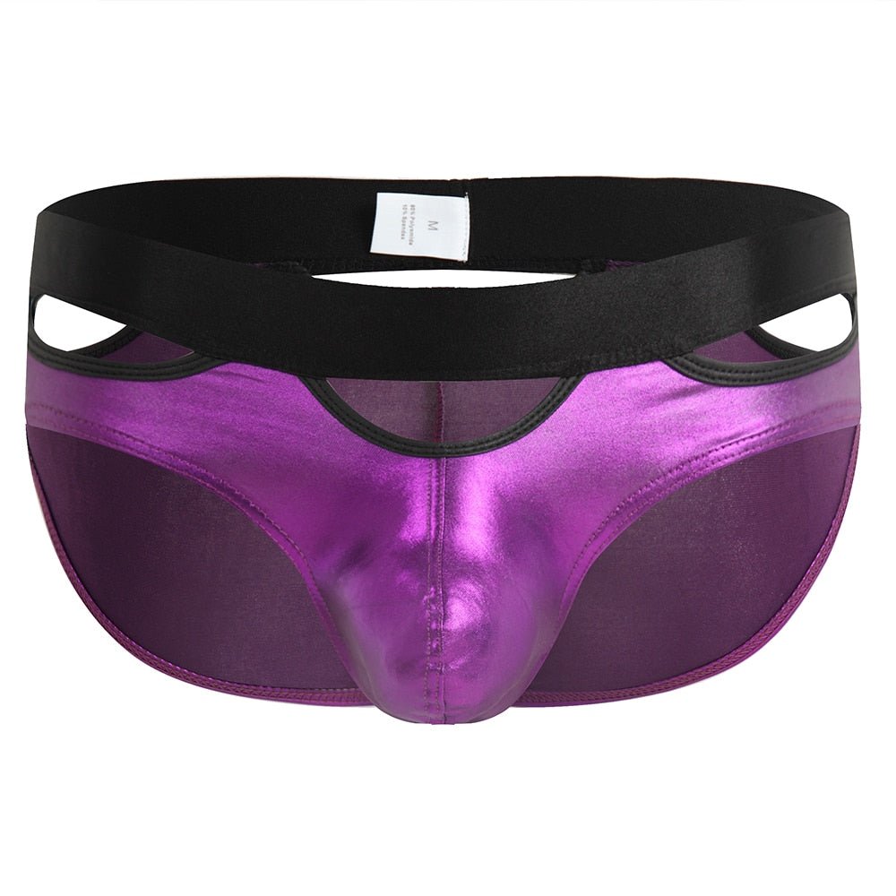 Metallic Hollow Top Briefs | dmunderwear detail image 10