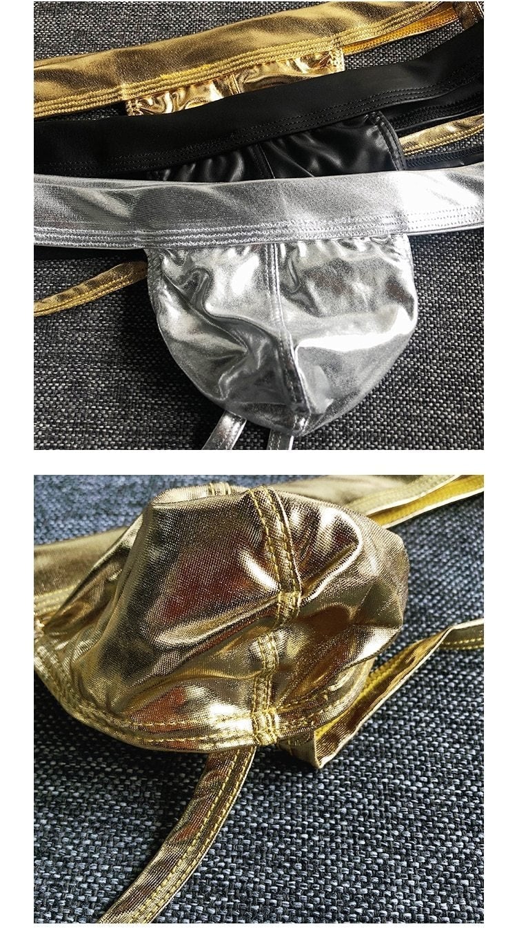 Metallic Jockstrap | dmunderwear detail image 9