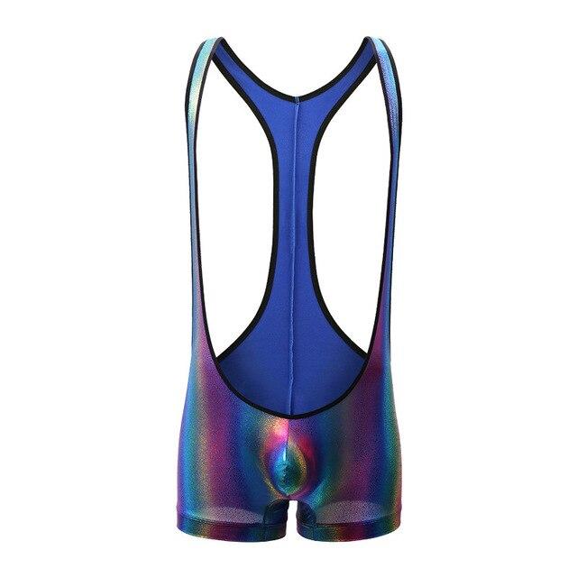 ORVLS Metallic Rainbow Singlet | dmunderwear detail image 4