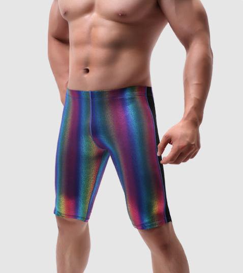 Metallic Rainbow Tanktop + Boxers | dmunderwear detail image 12
