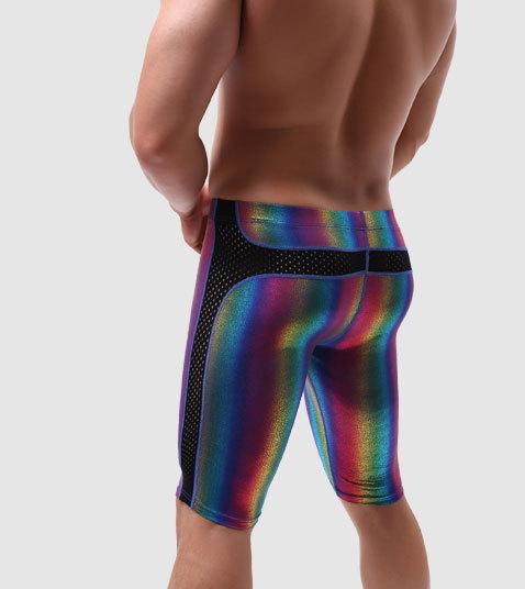 Metallic Rainbow Tanktop + Boxers | dmunderwear detail image 6