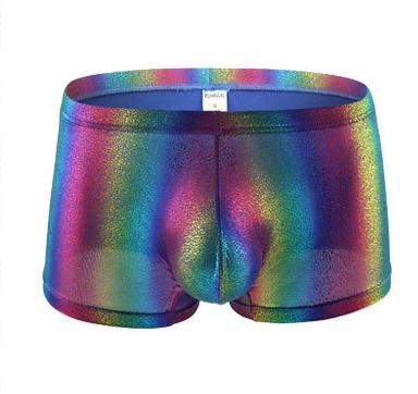 ORVLS Metallic Rainbow Tanktop + Boxers | dmunderwear detail image 15