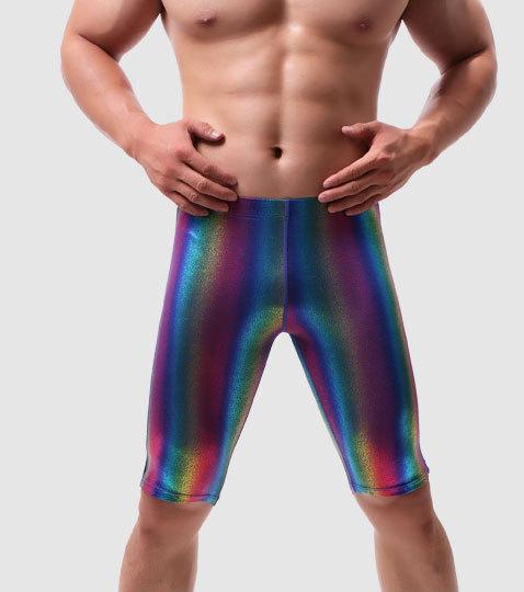 ORVLS Metallic Rainbow Tanktop + Boxers | dmunderwear detail image 8