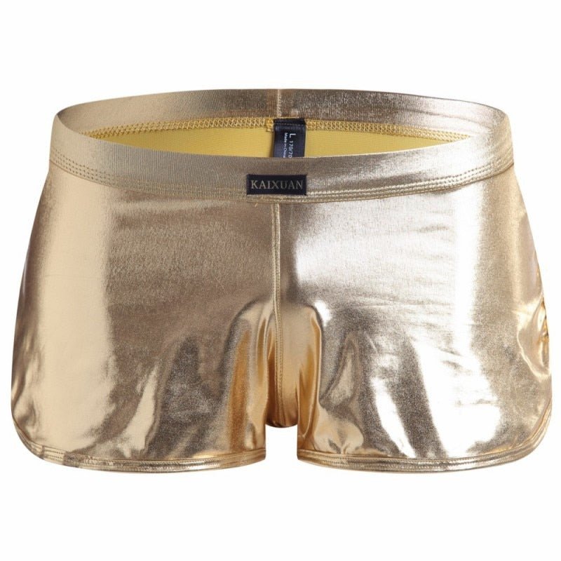 Metallic Sideshow Running Shorts | dmunderwear detail image 10