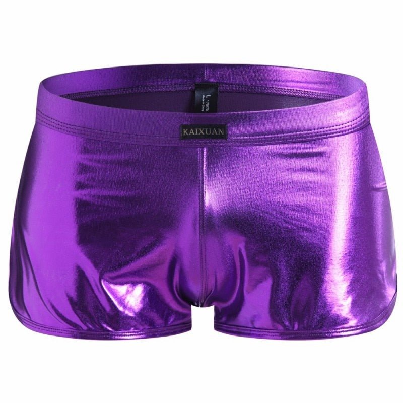 Metallic Sideshow Running Shorts | dmunderwear detail image 12