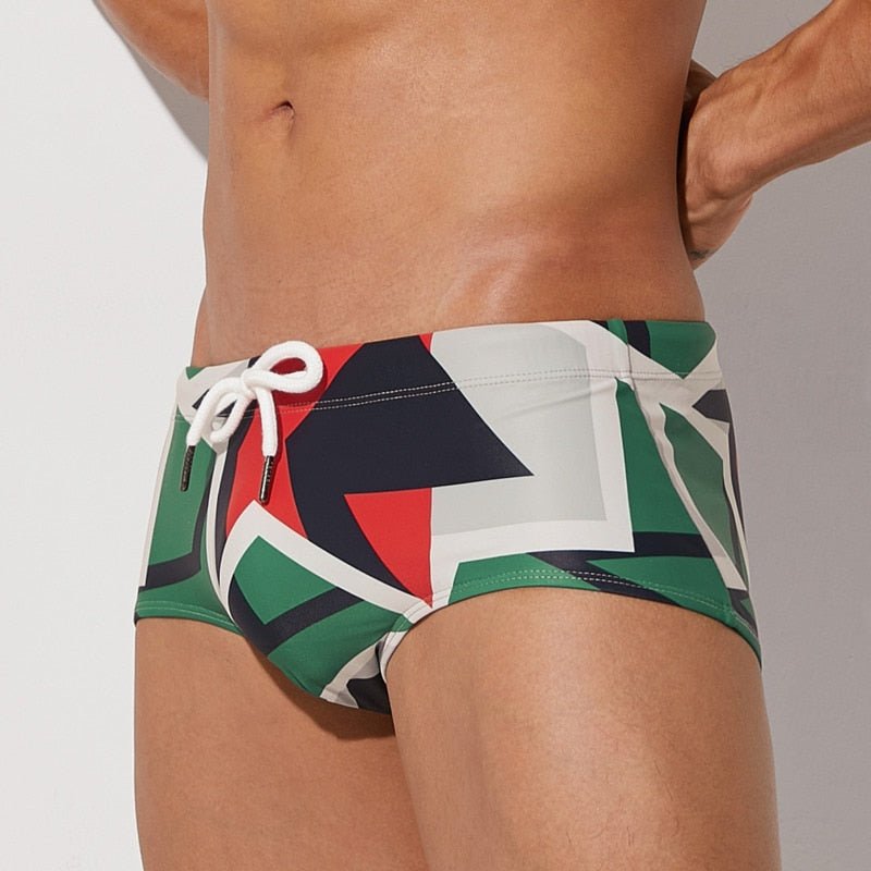 ORVLS Mid Century Swim Trunks | dmunderwear detail image 5