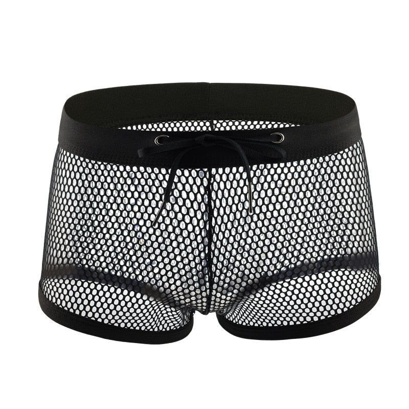 Midnight Mesh Shorts | dmunderwear detail image 3