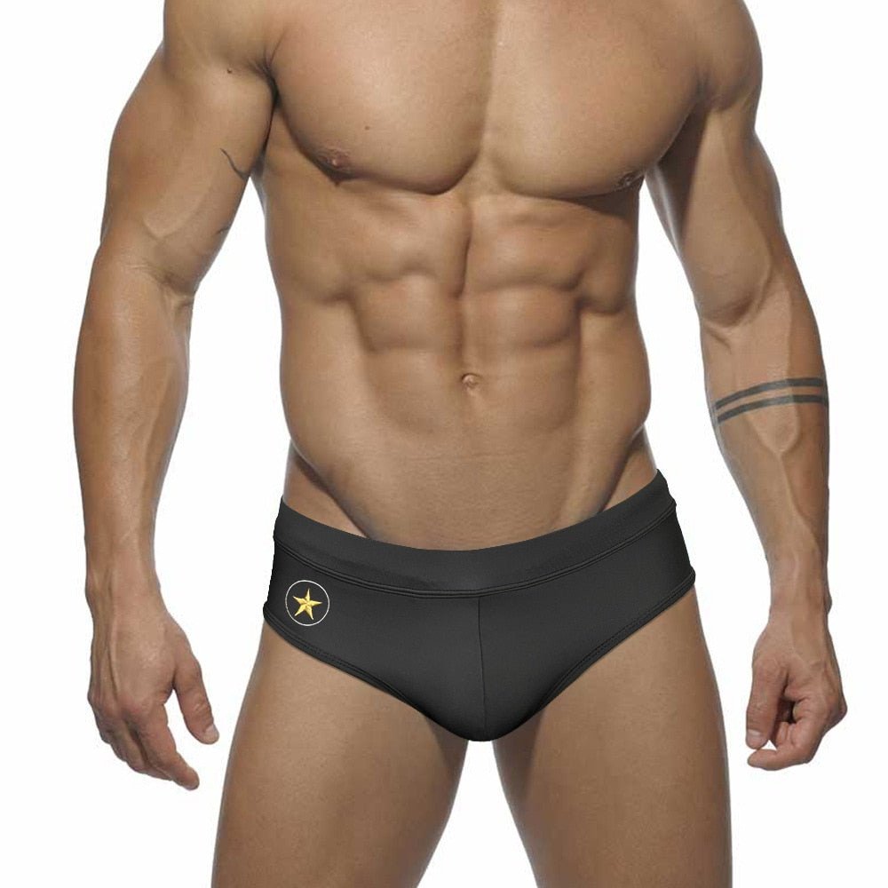 ORVLS Military Star Swim Briefs | dmunderwear detail image 3