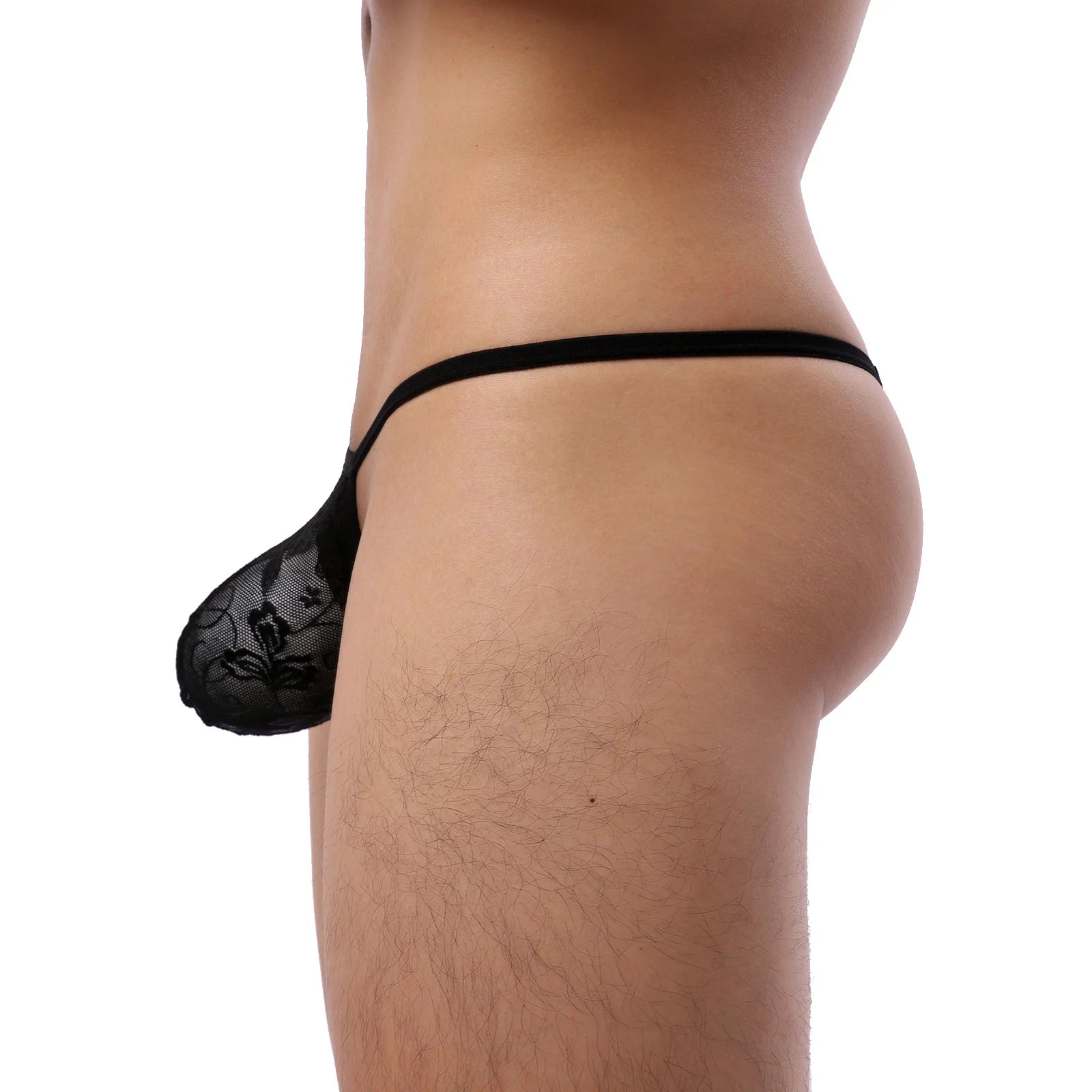 Mini Lace Thong | dmunderwear detail image 4