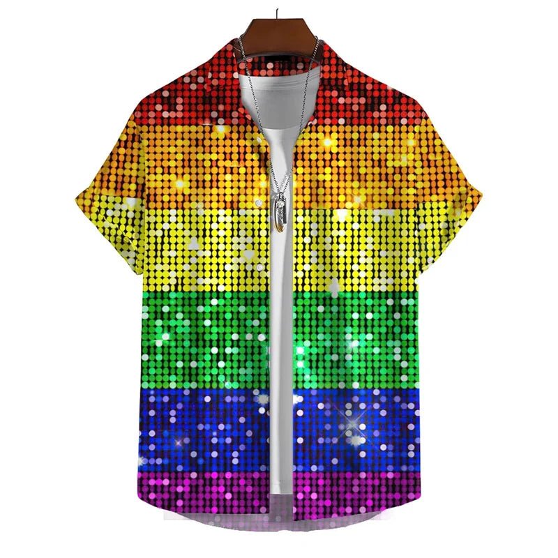 Mirrorball Rainbow Shirt | dmunderwear
