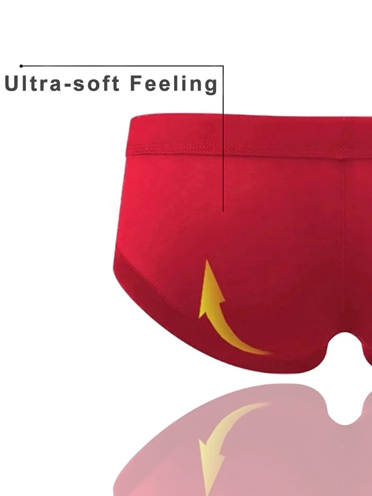 4 Pack Breathable Modal U Convex Pouch Briefs | dmunderwear detail image 7