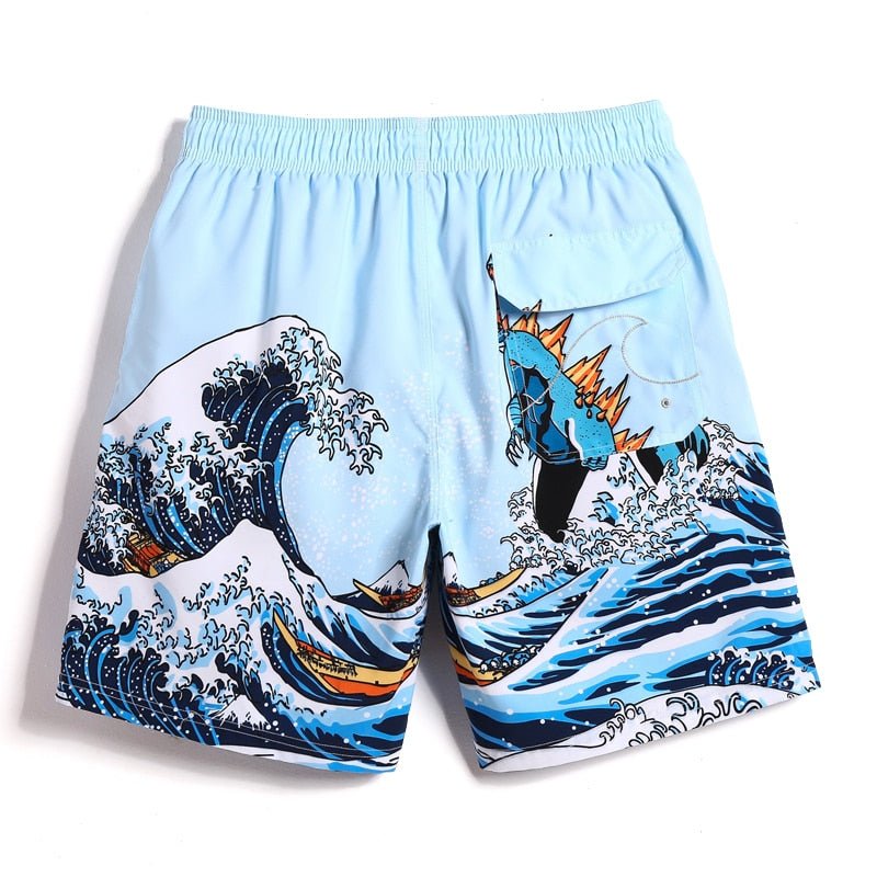 ORVLS Monster Wave Board Shorts | dmunderwear detail image 2