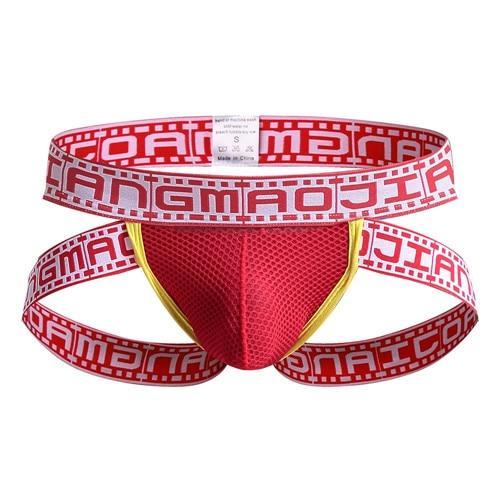 ORVLS Movie Strip Jockstrap | dmunderwear detail image 6